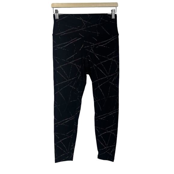 Zyia Active Abstract Hi Rise 7/8 Athletic Leggings Size 6 - Picture 3 of 14